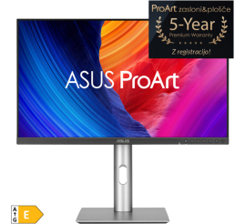 Slika izdelka: ASUS ProArt PA278CFRV 68,58cm (27") QHD IPS DP/HDMI/USB-C 100% sRGB HDR10 zvočniki profesionalni monitor