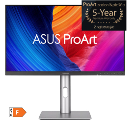 Slika izdelka: ASUS ProArt PA27JCV 68,58cm (27") 5K IPS DP/HDMI/USB-C KVM zvočniki profesionalni monitor