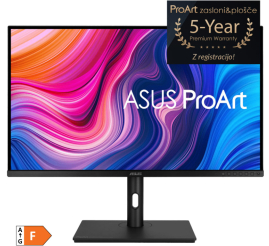 Slika izdelka: ASUS ProArt PA328CGV 81,28cm (32") QHD IPS 165Hz DP/HDMI/USB-C HDR600 FreeSync zvočniki profesionalni monitor