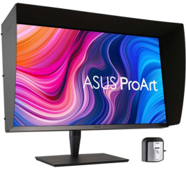 Slika izdelka: ASUS ProArt PA32UCG-K 81,28cm (32") UHD IPS Mini 1600 nits DP/HDMI/Thunderbolt3 HDR1400 X-rite i1 zvočniki profesionalni monitor
