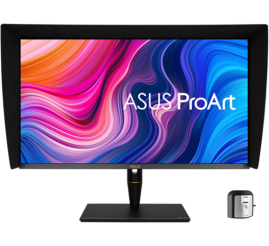 Slika izdelka: ASUS ProArt PA32UCX-PK 81,28cm (32") UHD IPS Mini 1200 nits DP/HDMI/Thunderbolt3 HDR1000 X-rite i1 zvočniki profesionalni monitor