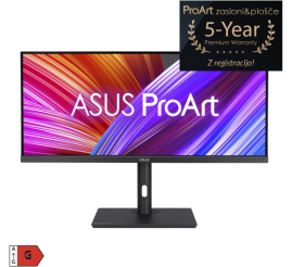 Slika izdelka: ASUS ProArt PA348CGV 86,36cm (34") QHD 21:9 IPS 120Hz DP/HDMI/USB-C HDR400 FreeSync zvočniki profesionalni monitor