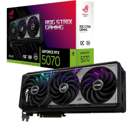 Slika izdelka: ASUS ROG STRIX GeForce RTX 5070 OC 12GB GDDR7 (ROG-STRIX-RTX5070-O12G-GAMING) grafična kartica