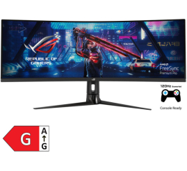 Slika izdelka: ASUS ROG STRIX XG49VQ 124,49cm (49") 3840x1080 VA 144Hz DP/HDMI HDR400 FreeSync Premium zvočniki ukrivljen gaming monitor