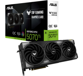 Slika izdelka: ASUS TUF Gaming GeForce RTX 5070 Ti OC 16G GDDR7 TUF-RTX5070TI-O16G-GAMING grafična kartica