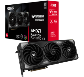 Slika izdelka: ASUS TUF Gaming Radeon RX 9070 XT GDDR6 OC TUF-RX9070XT-O16G-GAMING grafična kartica