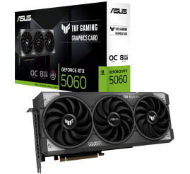 Slika izdelka: ASUS TUF GeForce RTX 5060 OC 8GB GDDR7 TUF-RTX5060-O8G-GAMING grafična kartica