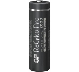 Slika izdelka: Baterijski vložek GP polnilni1,2V AA 4 kos 2000 mAh Ni-Mh ReCyko+ Pro