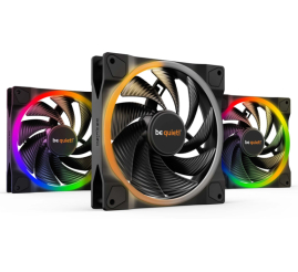 Slika izdelka: BE QUIET! LIGHT WINGS (BL079) 140 mm 4-pin ARGB PWM 3x ventilatorji