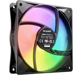 Slika izdelka: BE QUIET! LIGHT WINGS LX (BL122) RGB 120mm 4-pin PWM 3x beli ventilator