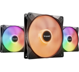 Slika izdelka: BE QUIET! LIGHT WINGS LX (BL127) RGB 140mm 4-pin PWM 3x ventilator