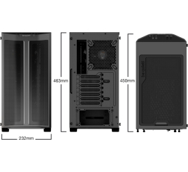 Slika izdelka: BE QUIET! PURE BASE 500FX midiATX črno ohišje