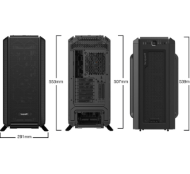 Slika izdelka: BE QUIET! SILENT BASE 802 WINDOW (BGW39) midiATX črno ohišje