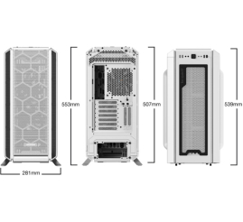 Slika izdelka: BE QUIET! SILENT BASE 802 WINDOW (BGW40) midiATX belo ohišje