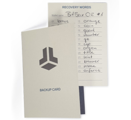 Slika izdelka: Bitbox Backup card, 3 pack