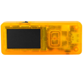 Slika izdelka: Blockstream JADE, denarnica za Bitcoin, transparentna oranžna