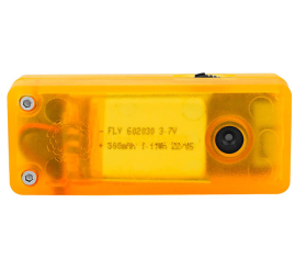 Slika izdelka: Blockstream JADE, denarnica za Bitcoin, transparentna oranžna