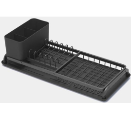 Slika izdelka: Brabantia 4-delni set za pomivanje temno siv