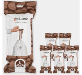 Slika izdelka: Brabantia vrečke Perfect Fit 45L X 20 kos x 6 