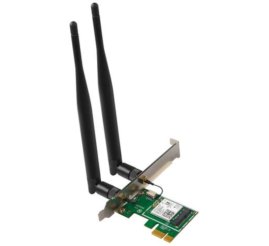 Slika izdelka: Brezžični mrežni adapter PCIe Tenda WiFi6 802.11ax AX3000 2402Mbit/s Dualband MU-MIMO 2x antena BT 5.0 (E30)