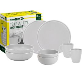 Slika izdelka: BRUNNER Komplet 8 Tête-à-Tête Dolomit bel