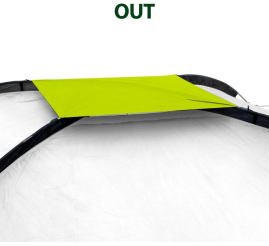 Slika izdelka: BRUNNER paviljon Medusa II 0102030N.C70 400x400 cm zelen