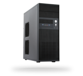Slika izdelka: Chieftec CQ-01B-U3-OP USB3 ATX ohišje, črno