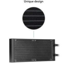 Slika izdelka: Chieftec Iceberg 240mm A-RGB vodno hlajenje za INTEL/AMD procesorje