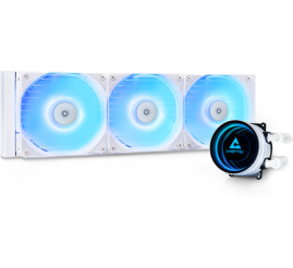 Slika izdelka: Chieftec Iceberg 360 360mm A-RGB vodno hlajenje za INTEL/AMD procesorje, bel