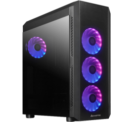 Slika izdelka: Chieftec SCORPION 4 USB3.2 ATX A-RGB ohišje, črno