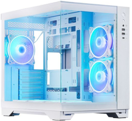 Slika izdelka: Chieftec VISIO USB3.2 Gen2 ATX A-RGB ohišje, belo