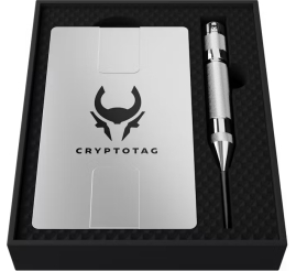 Slika izdelka: Cryptotag Zeus, komplet za varnostno kopijo, 24 besed