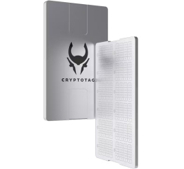 Slika izdelka: Cryptotag Zeus, komplet za varnostno kopijo, 24 besed