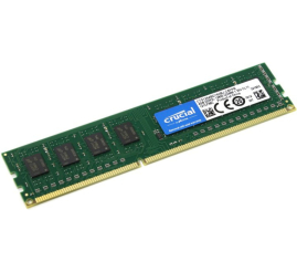 Slika izdelka: DDR3 4GB 1600MHz CL11 Single (1x 4GB) Crucial Value 1,35V OEM (CT51264BD160BJ)