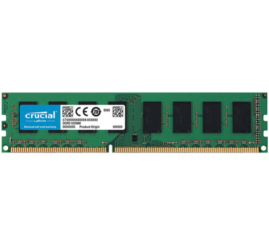 Slika izdelka: DDR3 8GB 1600MHz CL11 Single (1x 8GB) Crucial 1,35V (CT102464BD160B)