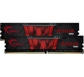 Slika izdelka: DDR4 16GB 3200MHz CL16 KIT (2x 8GB) G.Skill Aegis XMP2.0 1,35V PC rdeča (F4-3200C16D-16GIS)