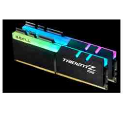 Slika izdelka: DDR4 16GB 3200MHz CL16 KIT (2x 8GB) G.Skill RGB Trident Z XMP2.0 1,35V Gaming črna (F4-3200C16D-16GTZRX)