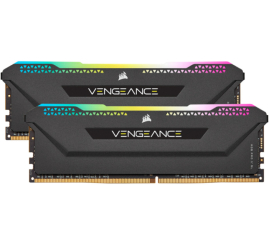 Slika izdelka: DDR4 16GB 3600MHz CL18 KIT (2x 8GB) Corsair RGB Vengeance PRO SL XMP2.0 1,35V Gaming črna (CMH16GX4M2Z3600C18)