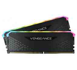 Slika izdelka: DDR4 32GB 3200MHz CL16 KIT (2x16GB) Corsair RGB Vengeance XMP2.0 1,35V Gaming črna (CMG32GX4M2E3200C16)