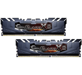 Slika izdelka: DDR4 32GB  3200MHz CL16 KIT (2x16GB) G.Skill Flare X AMD XMP2.0 1,35V Gaming črna (F4-3200C16D-32GFX)