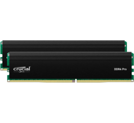 Slika izdelka: DDR4 32GB 3200MHz CL22 KIT (2x16GB) Crucial Pro XMP2.0 1,2V PC črna (CP2K16G4DFRA32A)