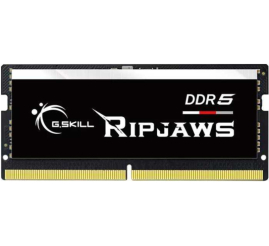 Slika izdelka: SO-DIMM DDR5 16GB 5600MHz CL40 Single (1x16GB) G.Skill Ripjaws XMP3.0 1,1V Notesniki črna (F5-5600S4040A16GX1-RS)
