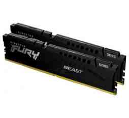 Slika izdelka: DDR5 32GB 5600MHz CL36 KIT (2x16GB) Kingston Fury Beast XMP3.0 1,25V Gaming črna (KF556C36BBEK2-32)