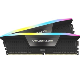 Slika izdelka: DDR5 32GB 6000MHz CL36 KIT (2x16GB) Corsair RGB Vengeance XMP3.0 1,35V črna (CMH32GX5M2E6000C36)