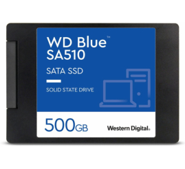 Slika izdelka: Disk SSD 6,4cm (2,5") SATA3 500GB WD Blue 2,5" 560/520MB/s (WDS500G3B0A)