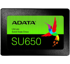Slika izdelka: Disk SSD 6,4cm (2,5") SATA3 960GB Adata SU650 2,5" 520/450MB/s (ASU650SS-960GT-R)