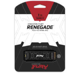 Slika izdelka: Disk SSD M.2 NVMe PCIe 4.0 1TB Kingston Fury Renegade 2280 7300/6000MB/s (SFYRS/1000G)