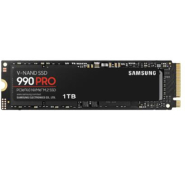 Slika izdelka: Disk SSD M.2 NVMe PCIe 4.0 1TB Samsung 990 Pro MLC Opal 2.0 2280 7450/6900MB/s (MZ-V9P1T0BW)