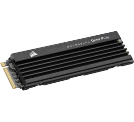 Slika izdelka: Disk SSD M.2 NVMe PCIe 4.0 2TB Corsair MP600 PRO LPX s hladilnikom 2280 7100/6800MB/s Enkripcija 256-bit AES (CSSD-F2000GBMP600PLP)