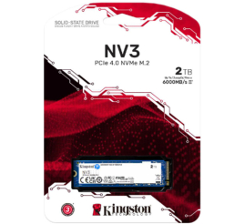 Slika izdelka: Disk SSD M.2 NVMe PCIe 4.0 2TB Kingston SVN3S 2280 6000/5000MB/s (SNV3S/2000G)